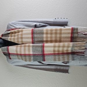 Ballantrae Edinburgh 100% Lambswool Plaid Scarf